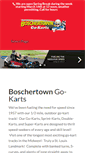 Mobile Screenshot of boschertowngokarts.com
